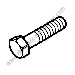 7026390 Wheel Bolt 2in Length Triple-L Trailers