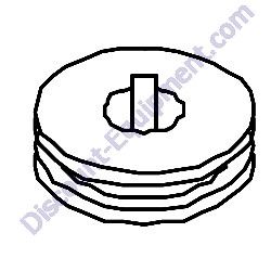 POFG5000342R PULLEY 5-3/4" TK Equipment TCG-10 Double Surface Grinder