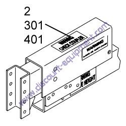 REF #301 - 1707075 Decal Check Coupler Triple-L Trailers
