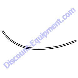60001 HOSE PVC CLEAR .250 DIA X .375 DIA 4.5' Multiquip Whiteman JWN24-Series Ride-On Trowel