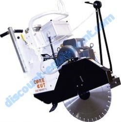 Diamond Products 5800628 Saw, Walk-Behind W/14" Guard, Push Model Elec Baldor 7.5 HP CC1875E1 XL-14P c/n 54480