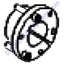 30215 BUSHING for TK TFP9 Scarifier