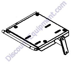 50516 MOUNTING PLATE for TK TFP9 Scarifier