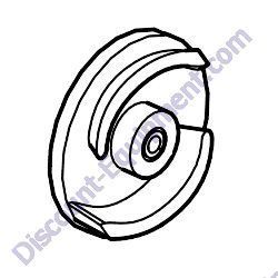 2368040031 IMPELLER MultiQuip QP3TK Trash Pump