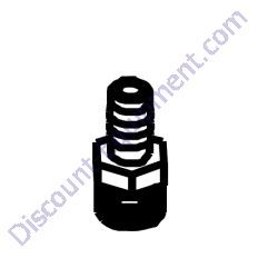 0414RF13SA (BBS077) FITTING, PLASTIC STR 6 BARB (2015 MODELS) Genuine OEM parts for TK BBS20