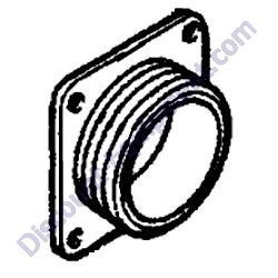 13910001600014 SUCTION COVER MultiQuip QP3TH Trash Pump