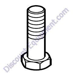 0105091045 BOLT (ENGINE) M10 X45 MultiQuip QP3TH Trash Pump