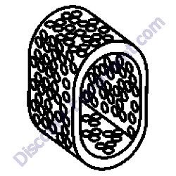 17218ZE2505 FILTER OUTER MultiQuip QP3TH Trash Pump