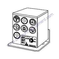 999-0501-00 CONTROL BOX ASSEMBLY (COMPLETE) Multiquip MQ600TD80 Trash Pump