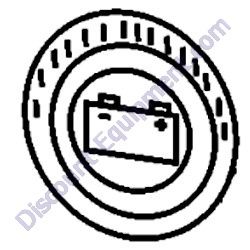 0302710 BATTERY CHARGE LAMP Multiquip MQ600TD80 Trash Pump