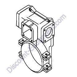1889100011 CASING MultiQuip QP2TH Trash Pump