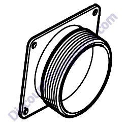 18890001600014 SUCTION COVER MultiQuip QP2TH Trash Pump