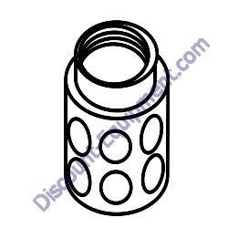 0742214050 STRAINER MultiQuip QP2TH Trash Pump