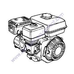 GX160K1QX2 ENGINE HONDA 5.5 HP MultiQuip QP2TH Trash Pump