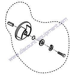 1992040033ASSY (1992040033) IMPELLER ASSEMBLY MultiQuip QP3Ti Trash Pump