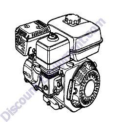 GX340UT2QA2 ENGINE HONDA 10.7 HP MultiQuip QP4TH Trash Pump