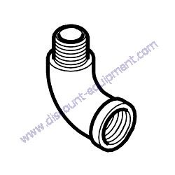 APRD31424 STREET ELBOW 90° MultiQuip AP6 AP8 SERIES Trash Pump