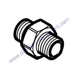 APRD31427 HOSE FITTING MALE MultiQuip AP6 AP8 SERIES Trash Pump