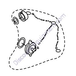1814209660ASSY BALL CHAIN WITH CAP ASSEMBLY MultiQuip QP205SH High Pressure Centrifugal Pump