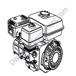 GX340UT2PKT2 ENGINE HONDA 9.5 HP MultiQuip QP305SLT QPT305SLT High Pressure Centrifugal Pump