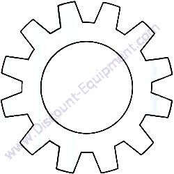 01117860 TOOTH LOCK WASHER Multiquip MQ62TDD Trash Pump