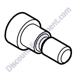 58679 SCREW SHOULDER 5/16D X 1/4L 1/4-20 SS MultiQuip MQ62TK Trash Pump