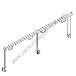 45406 Side Rail Weldment 24in Height Triple-L Trailers