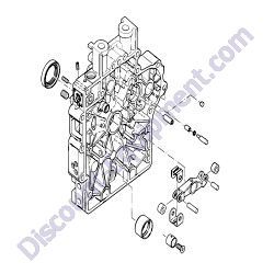 01894200 TIMING COVER CP ASSEMBLY MultiQuip QP4TZT10P TMP16F TMPXF Trash Pump