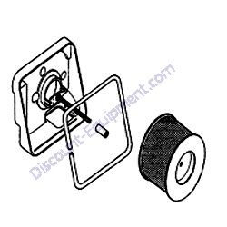 01637410 AIR FILTER HOUSING ASSEMBLY MultiQuip QP4TZT10P TMP16F TMPXF Trash Pump
