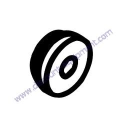 50334800 RUBBER SLEEVE MultiQuip QP4TZT10P TMP16F TMPXF Trash Pump