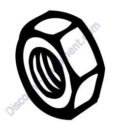 50144400 HEXAGON NUT M6 MultiQuip QP4TZT10P TMP16F TMPXF Trash Pump