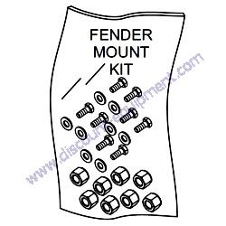 29754 FENDER MOUNT KIT MultiQuip QP4TZTMP16F QP4TZTMPXF Trash Pump