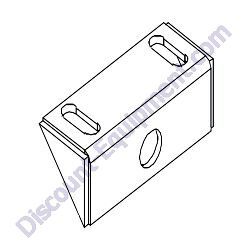 0400CO02RD PILLOW BLOCK BRACKET TK JCST Walk Behind Concrete Saw