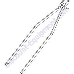 0413CO01GC CUTTER GUIDE TK JCST Walk Behind Concrete Saw