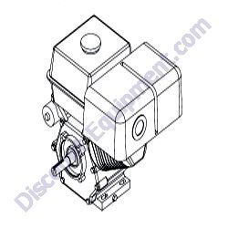 202014M HONDA ENGINE 13HP W/ CYCLON FILTER TK JCST Walk Behind Concrete Saw