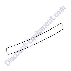0413RF02SA PLASTIC HOSE 1/4" X 17-3/4" TK JCST Walk Behind Concrete Saw
