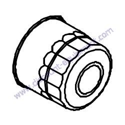 129150-35153 (41290 01200) Filter Assembly Engine Oil Airman PDS185S-6E1 Air Compressor
