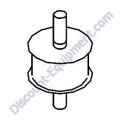 31130 20500 Vibration Isolator Assy Airman PDS185S-6E1 Air Compressor