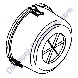 32142 11300 Cup Air Filter Airman PDS185S-6E1 Air Compressor