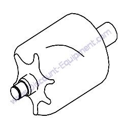 21462 24000 Rotor Female Airman PDS100S-6B4 Air Compressor