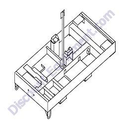 51100 59231 Frame Airman PDS100S-6B4 Air Compressor