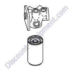 37400 12600 Oil Filter Assy Airman PDS100S-6B4 Air Compressor