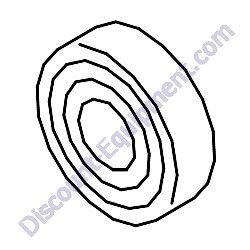 21406 28800 Bearing Rotor Airman PDS100S-6E1 Air Compressor