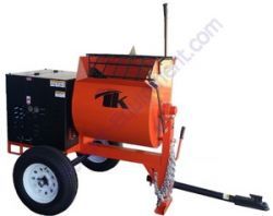 TK MM6-GH5 6 Cu. Ft. Mortar Mixer With GX160 Honda Engine/ 6:1 Gearbox Plus Free Tow Pole