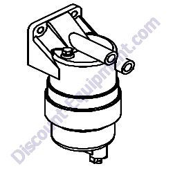 43540 08600 Filter Assembly Airman SDG25S-8E1 Generator
