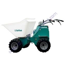 Multiquip TB12PE TuffTruk Walk-Behind Power Buggy 12CF Poly Tub 24v Battery Powered Articulating Joint