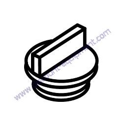 0631211100ASSY (0631211100) FLOODING CAP PF1" Multiquip QP204H Centrifugal Pump