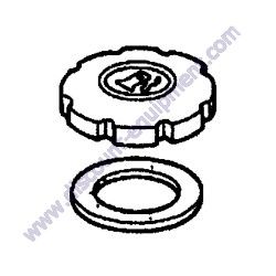 17620ZH7023 CAP FUEL WITH GASKET Multiquip QP204H Centrifugal Pump