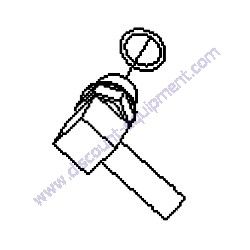 100-4887 FITTING-ELBOW, 90 Genuine Toro OEM Part