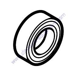 120-5378 BEARING-BALL Genuine Toro OEM Part